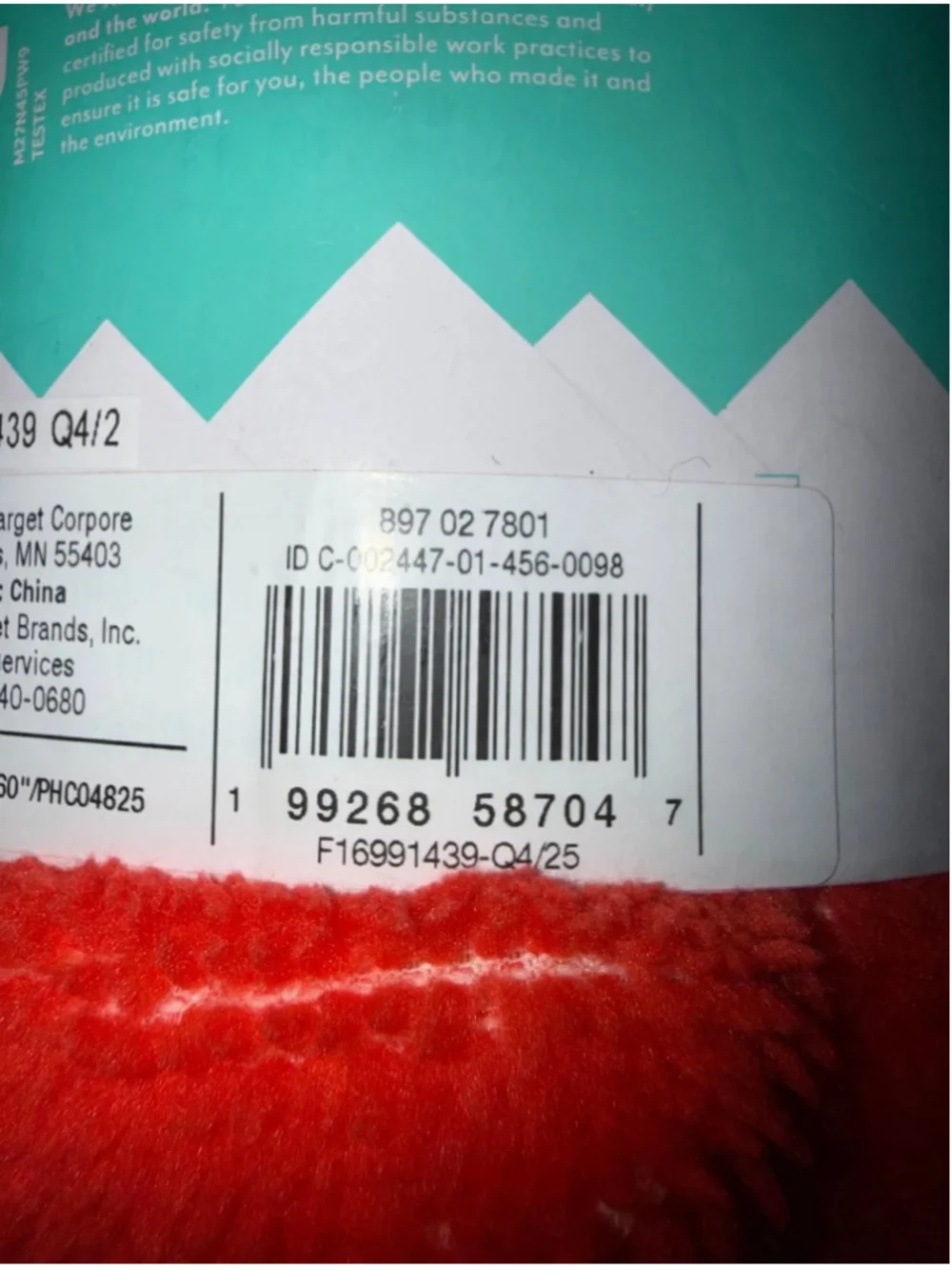 Pillowfort™ Patisserie Heart Kids’ Chenille Throw Blanket
